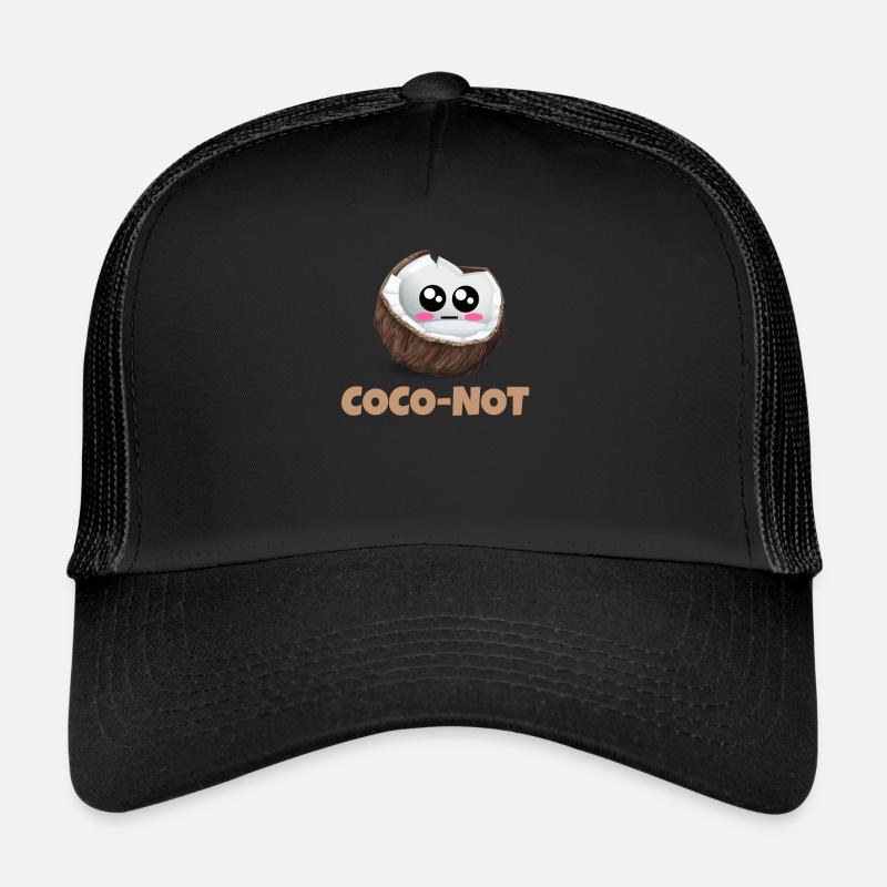 Coco Pas Drôle Noix De Coco Casquette trucker 