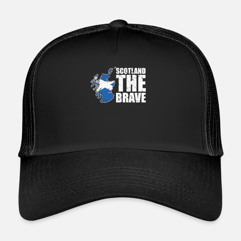 Scotland - Trucker Cap - black/black