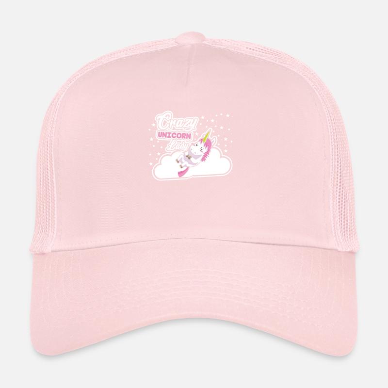 Folle Licorne Dame Dormant Licorne Casquette trucker 