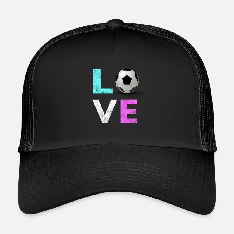 Les filles les plus mignonnes adorent la conception de cadeauxccer Casquette trucker 