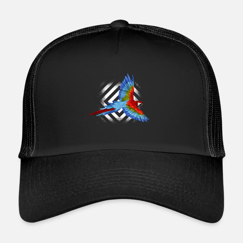 perroquet Casquette trucker 