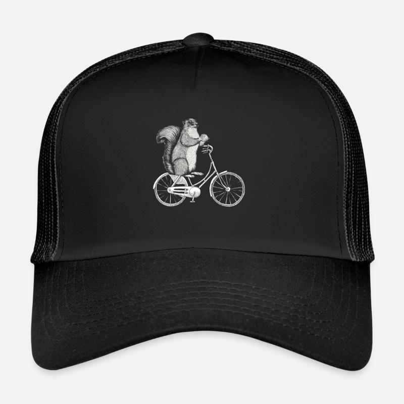 Eichhörnchen Fahrrad Trucker Cap