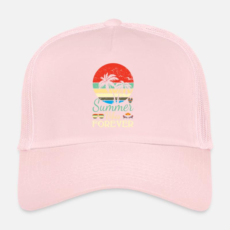 Summer Vibes Forever Trucker Cap
