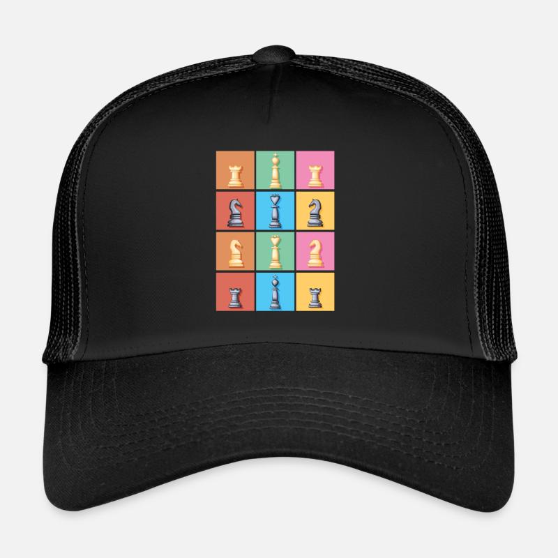 Pièce d’échecs Casquette trucker 