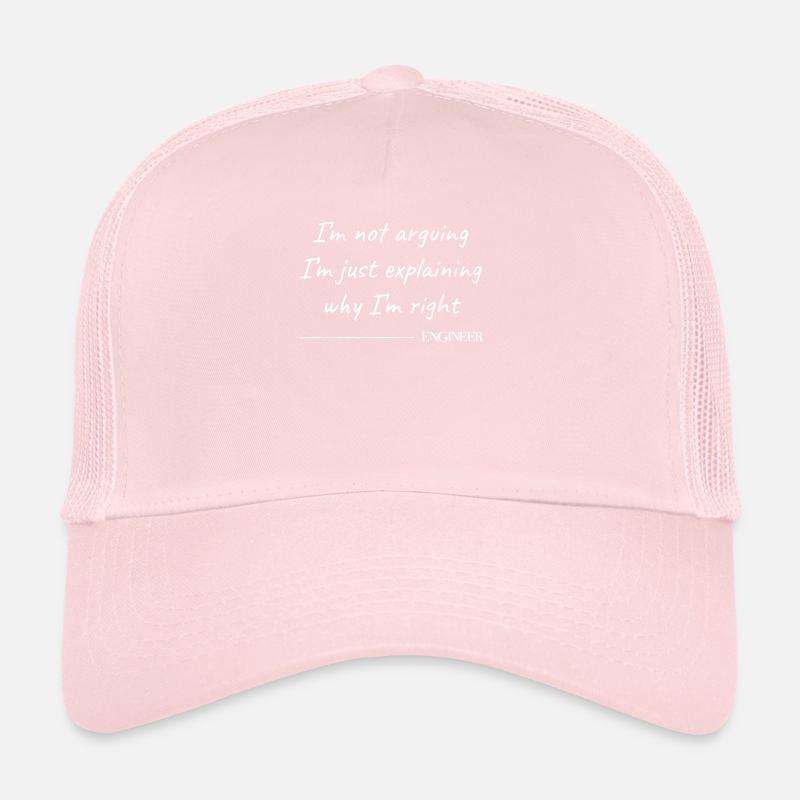 Je ne discute pas - Funny Know-It-All Design Casquette trucker 
