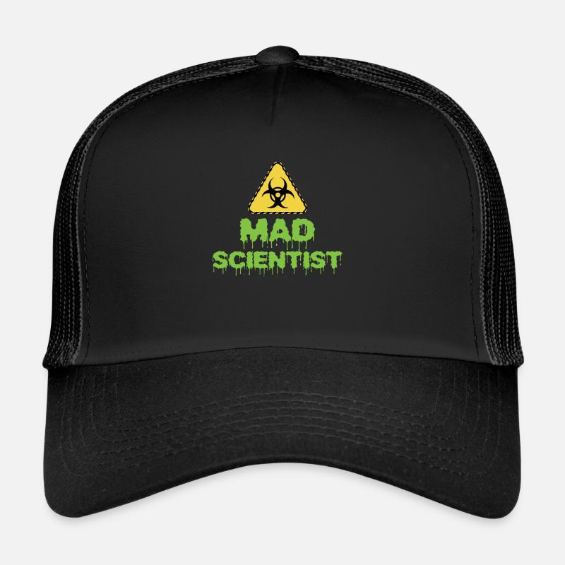 Mad Scientist - Trucker Cap - black/black