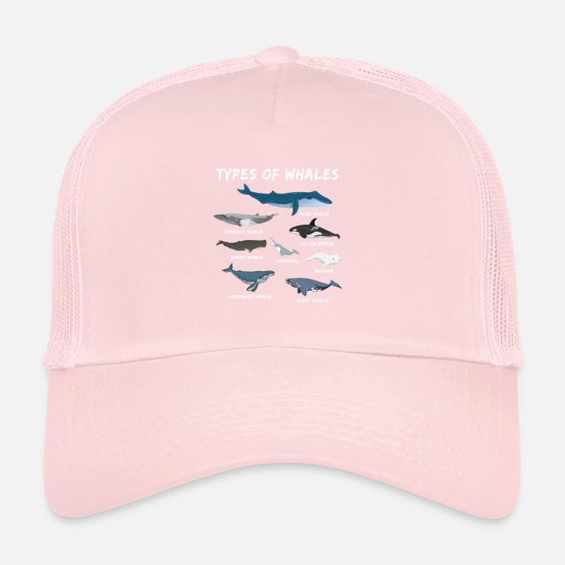 Les espèces de baleines baleine mer bleue de conservation Casquette trucker 