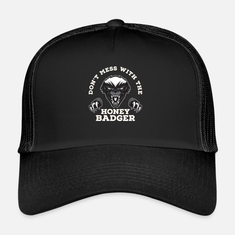 Prédateur de blaireau Casquette trucker 