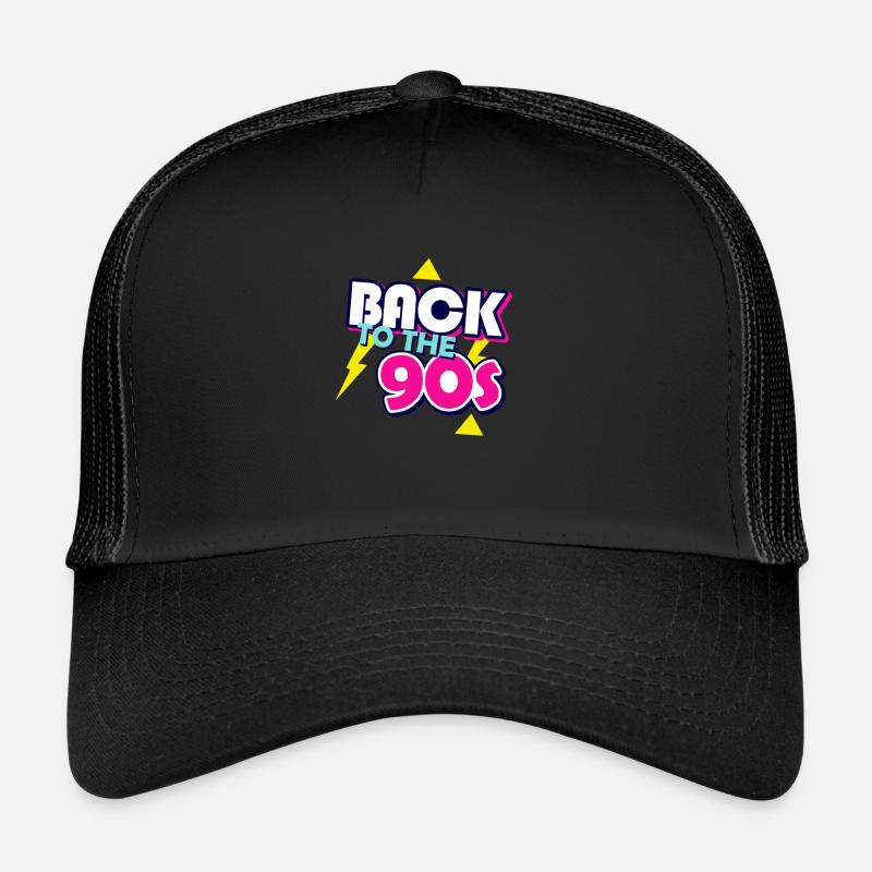 90 - Trucker Cap - black/black