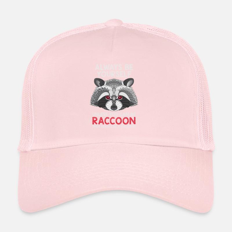 Waschbär Geschenkidee Trucker Cap