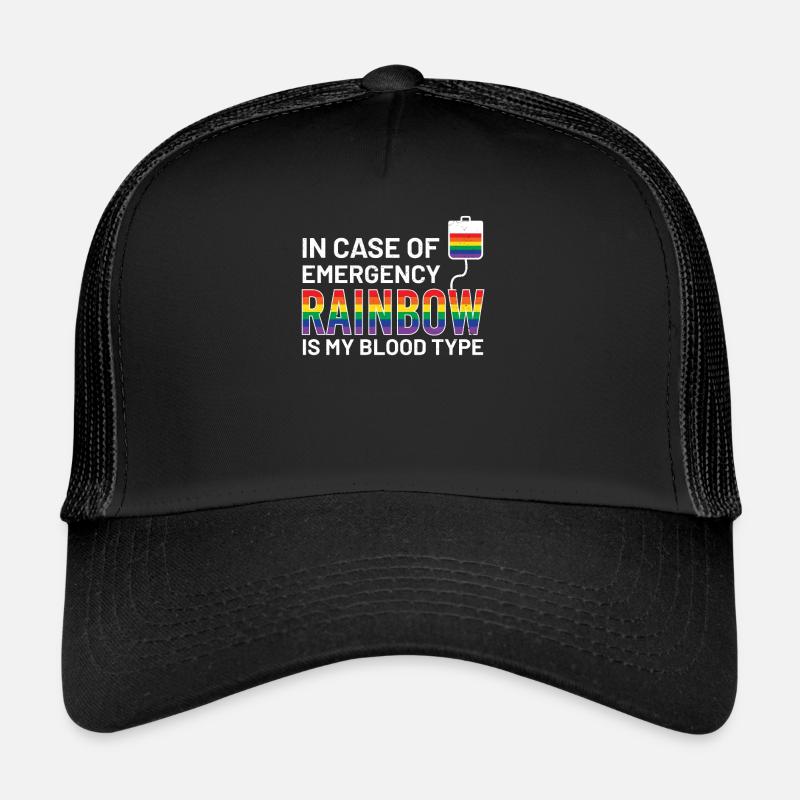 lgBT - Trucker Cap - black/black