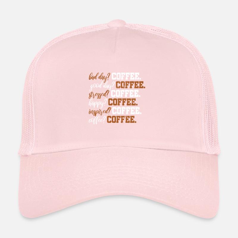 Kaffee Lustiger Text Englisch Trucker Cap
