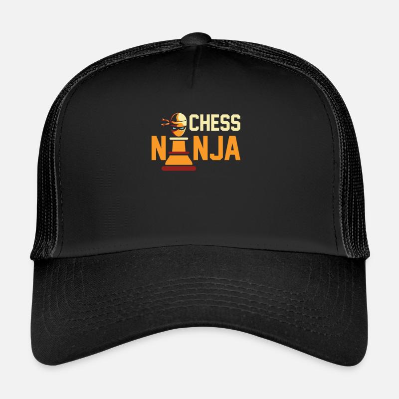 Cool Chess Ninja Chess Lovers gift Trucker Cap