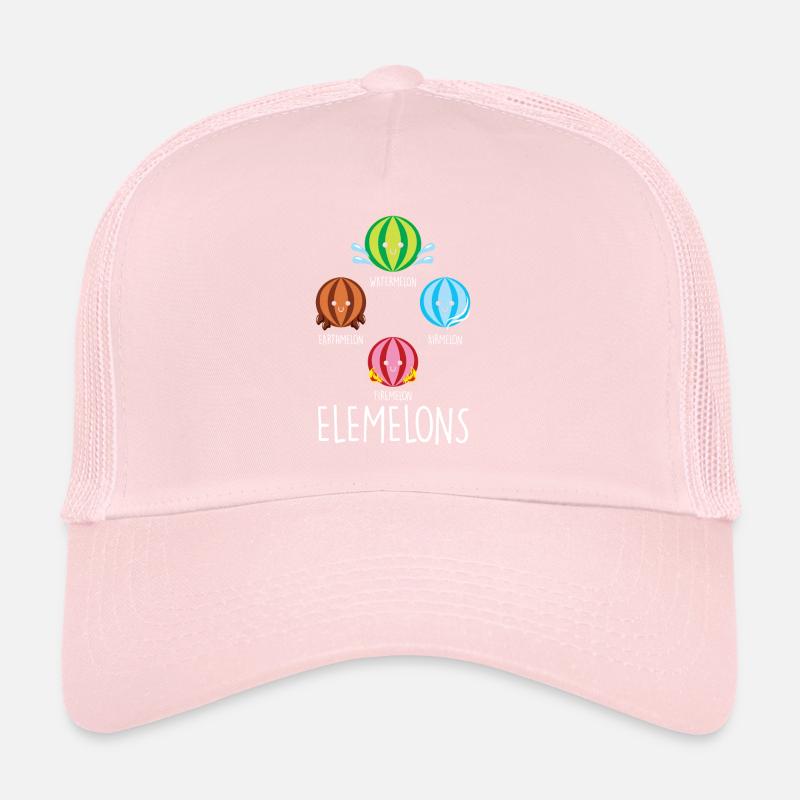 Élément pastèon Chimie Eau Terre Feu Air Casquette trucker 