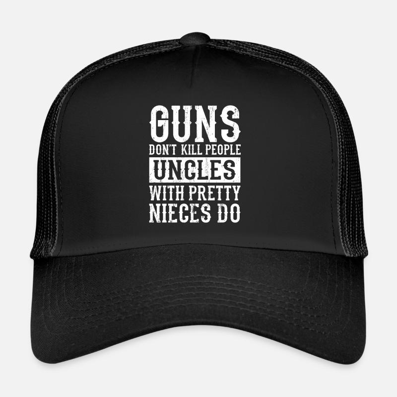 uncle - Trucker Cap - black/black