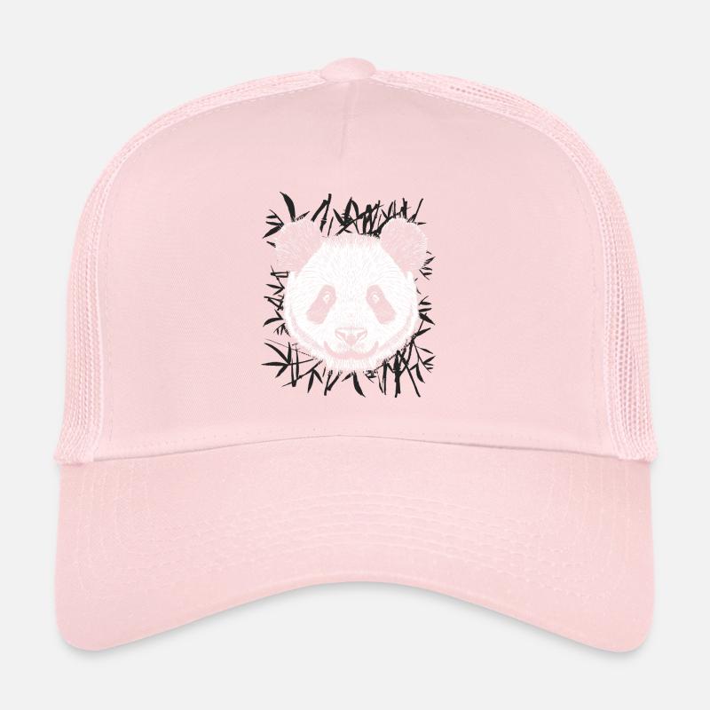 Panda Jungle Bamboo Casquette trucker 