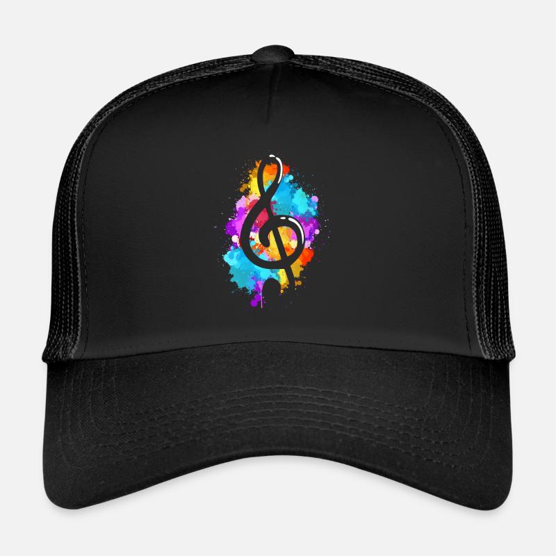 Clé de musique Casquette trucker 