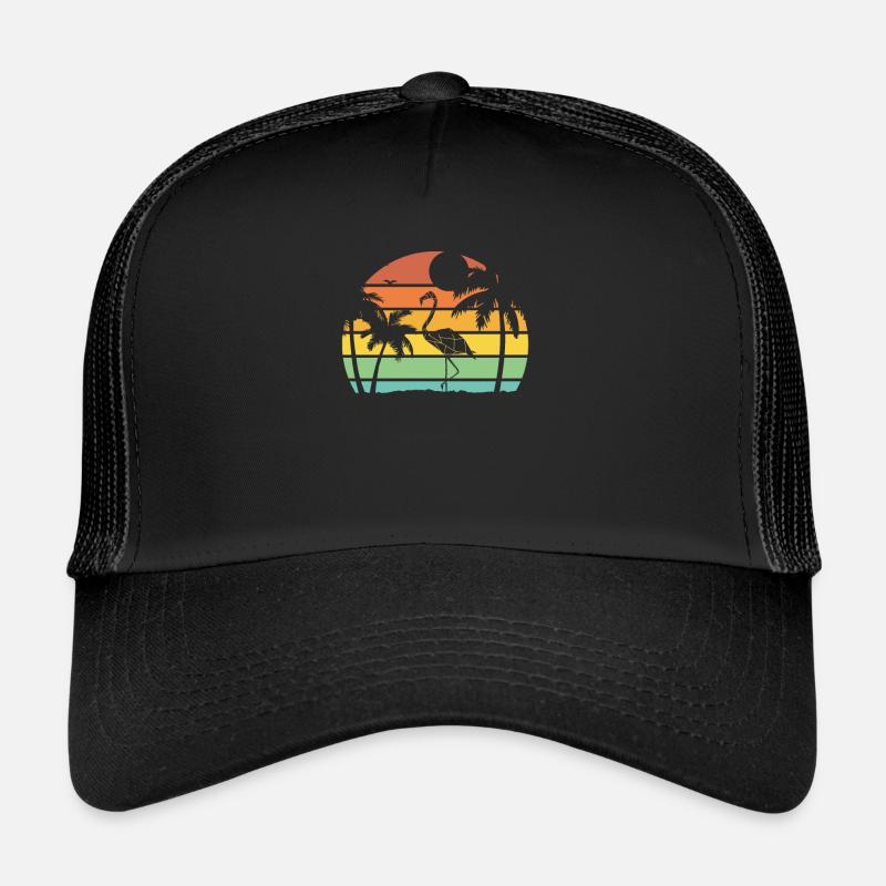 Flamingo summer Trucker Cap