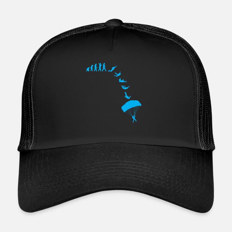 Fallschirmspringen Parachuting Evolution Trucker Cap