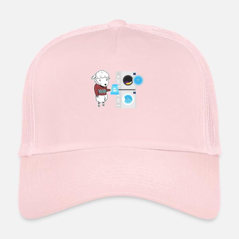 Schaf Waschmaschine Wäsche wolle Trucker Cap