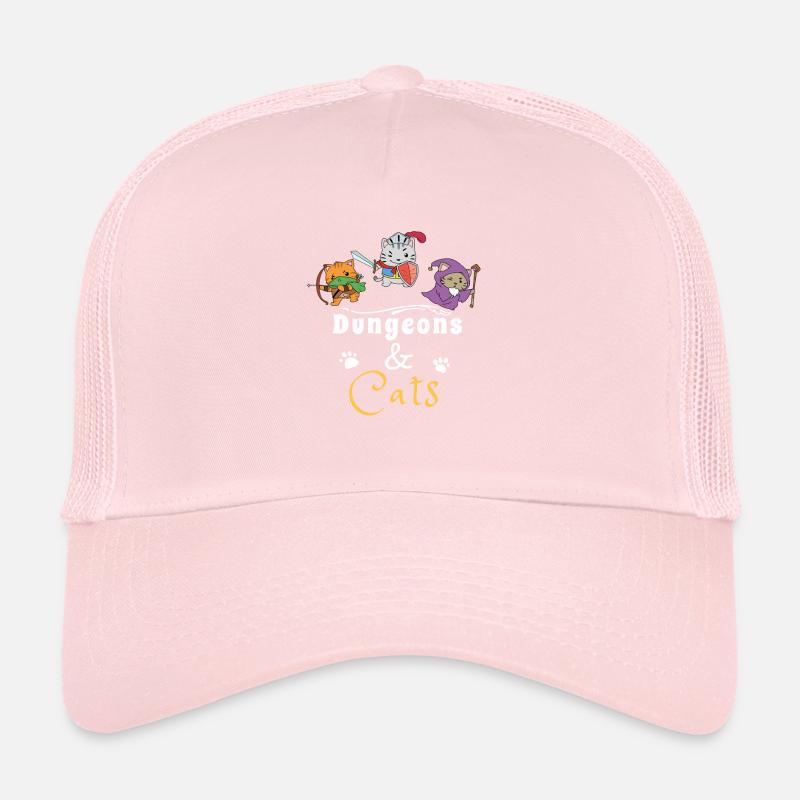 Chats Donjon Donjon LARP Chevalier RPG Chat Casquette trucker 