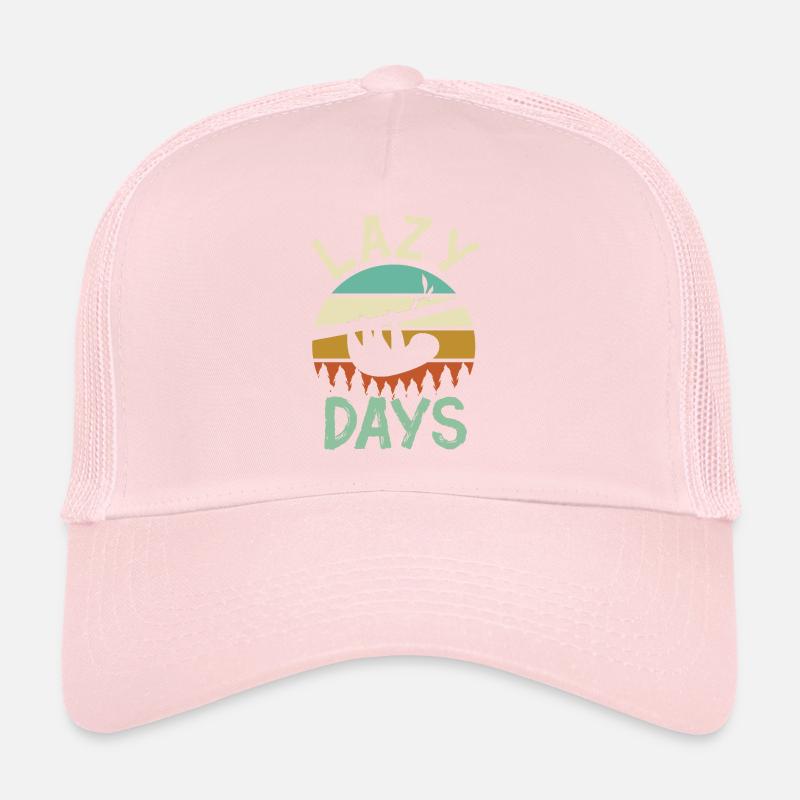 SLOTH LAZY DAYS Trucker Cap