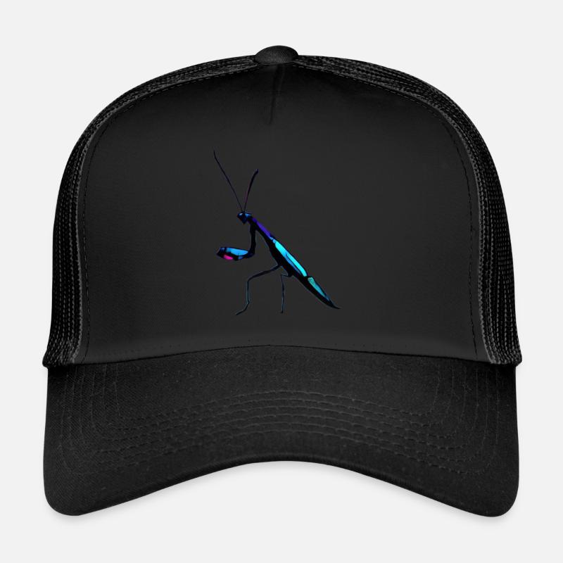 Mante chasseuse bioluminescente Casquette trucker 