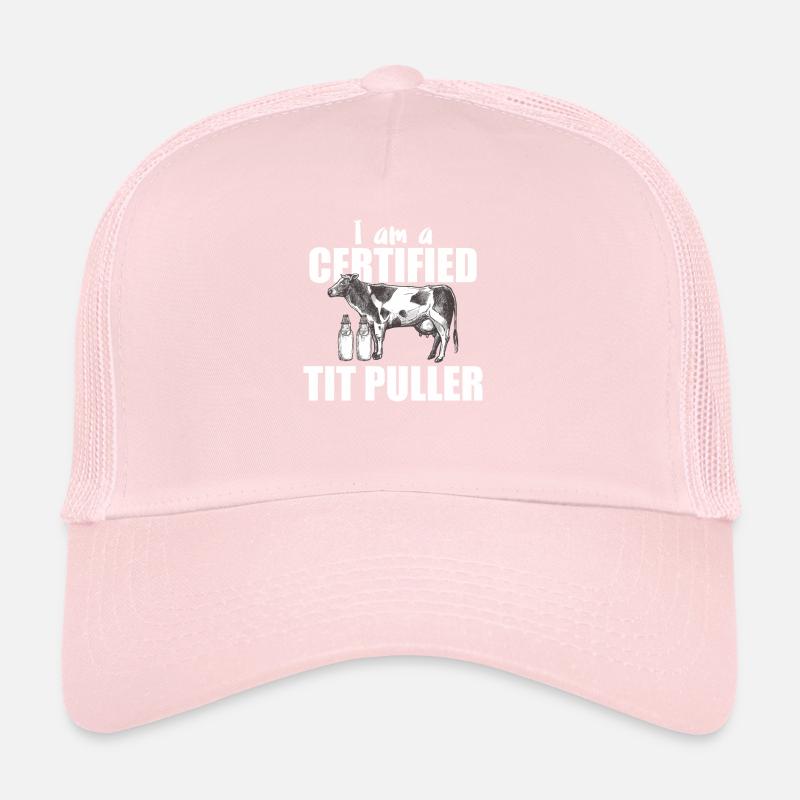 Certified Tit Puller - Kuh Bauer Milch Trucker Cap