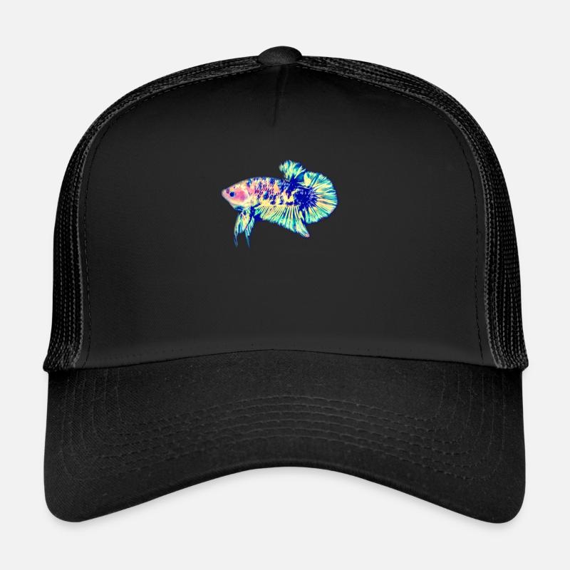 Siamese fighting fish Trucker Cap