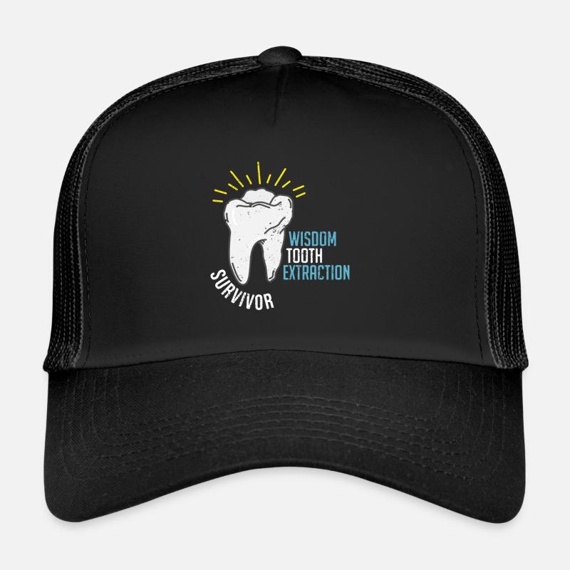 Conception de dent de sagesse Casquette trucker 