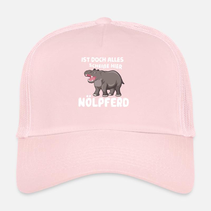 Nölpferd. It's all shit here Trucker Cap