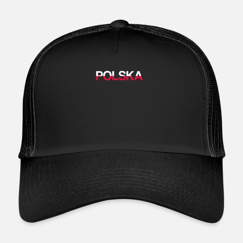 Pologne drapeau polonais polonais Casquette trucker 
