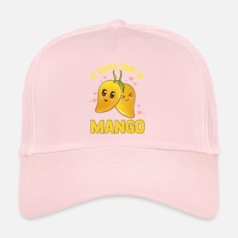 Mango Funny Fruit Tango Pun braucht zwei Trucker Cap
