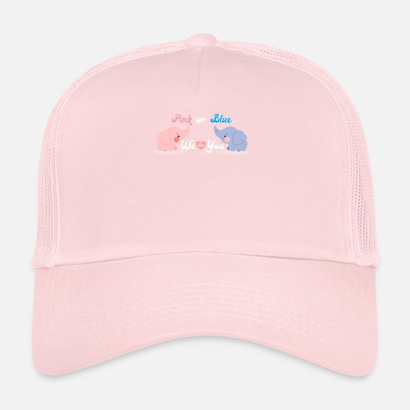 Pink or Blue - Süßes Werdende Eltern Geschenk Trucker Cap