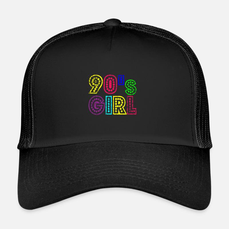 Fille des années 90 Casquette trucker 