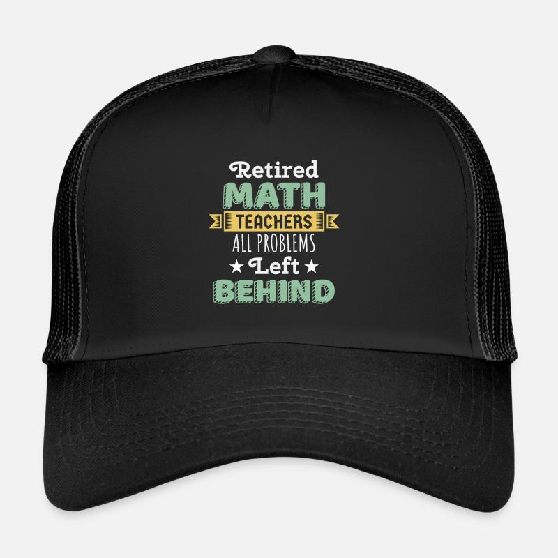 Professeur de mathématiques retraité cadeau Funny Professor Math Day Casquette trucker 