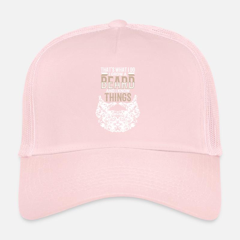 barbe Casquette trucker 