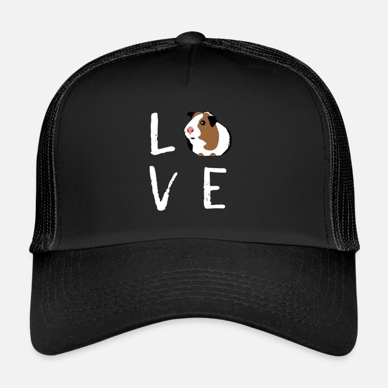 Cadeau cochon d'Inde Amour anniversaire cochon d'Inde Casquette trucker 