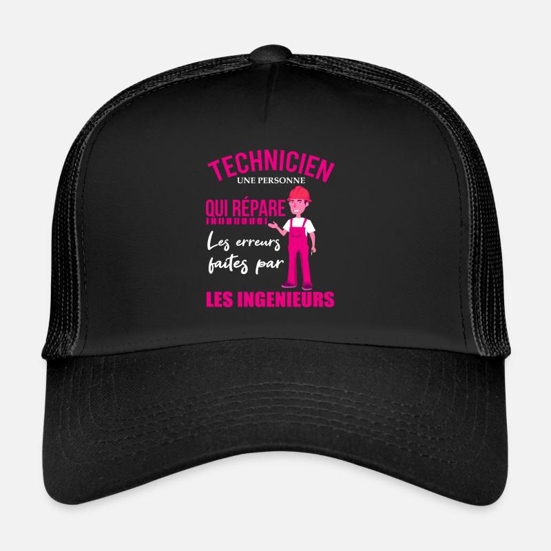 Technicien shirt • Maintenance • Cadeau Casquette trucker 