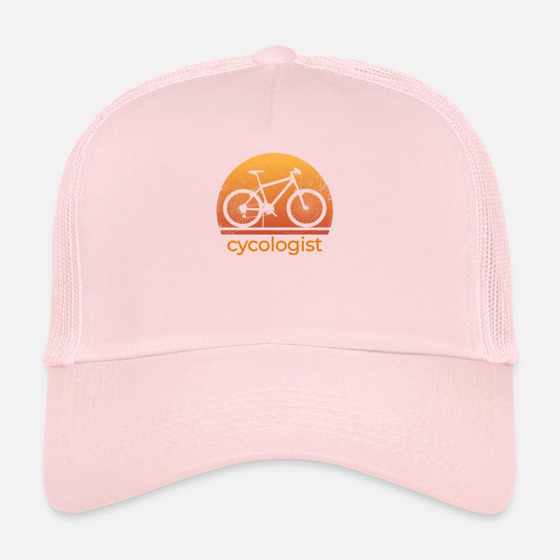 Cycologue de vélo de montagne rétro Casquette trucker 