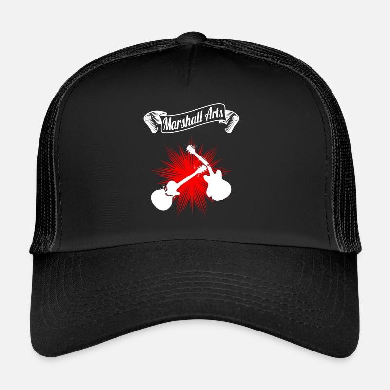Marshall Arts guitare Casquette trucker 