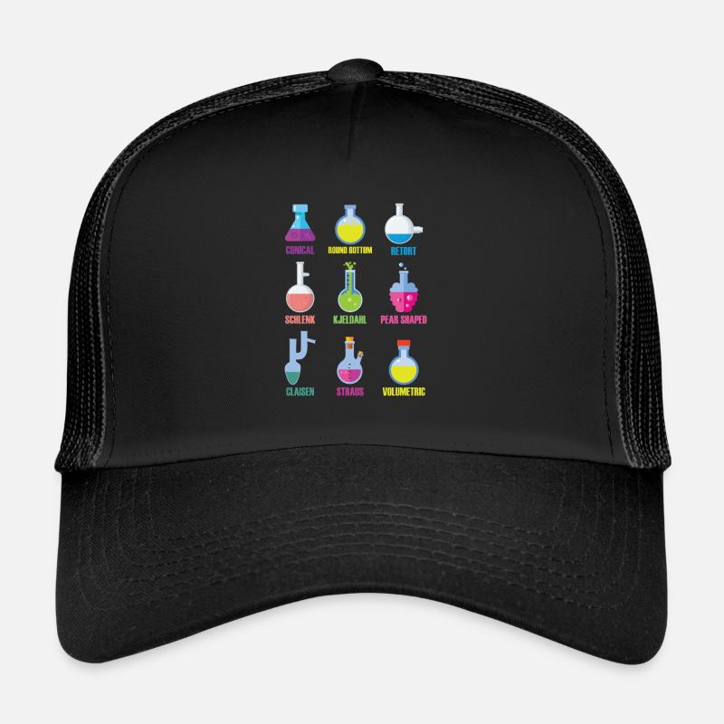 Laboratory flask chemistry chemist scientist Trucker Cap