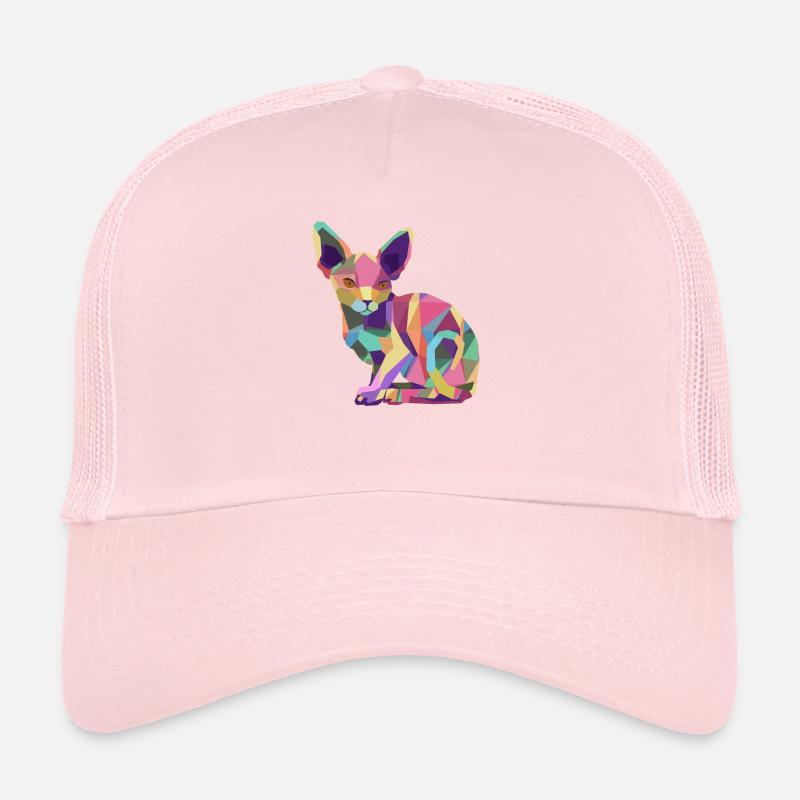 Idée cadeau chat Sphynx chats Chat Sphynx Casquette trucker 