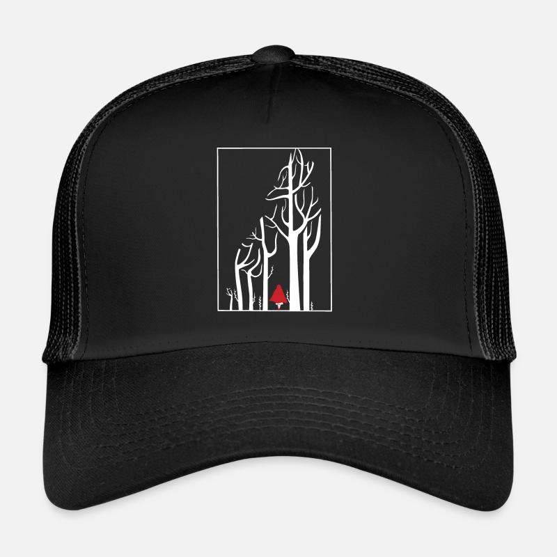 Petit Chaperons rouges - Casquette trucker  - noir/noir