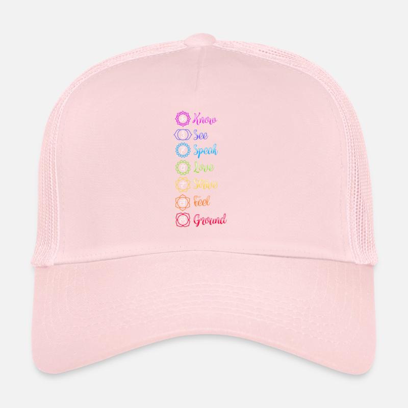 Sept Chakra Om Casquette trucker 