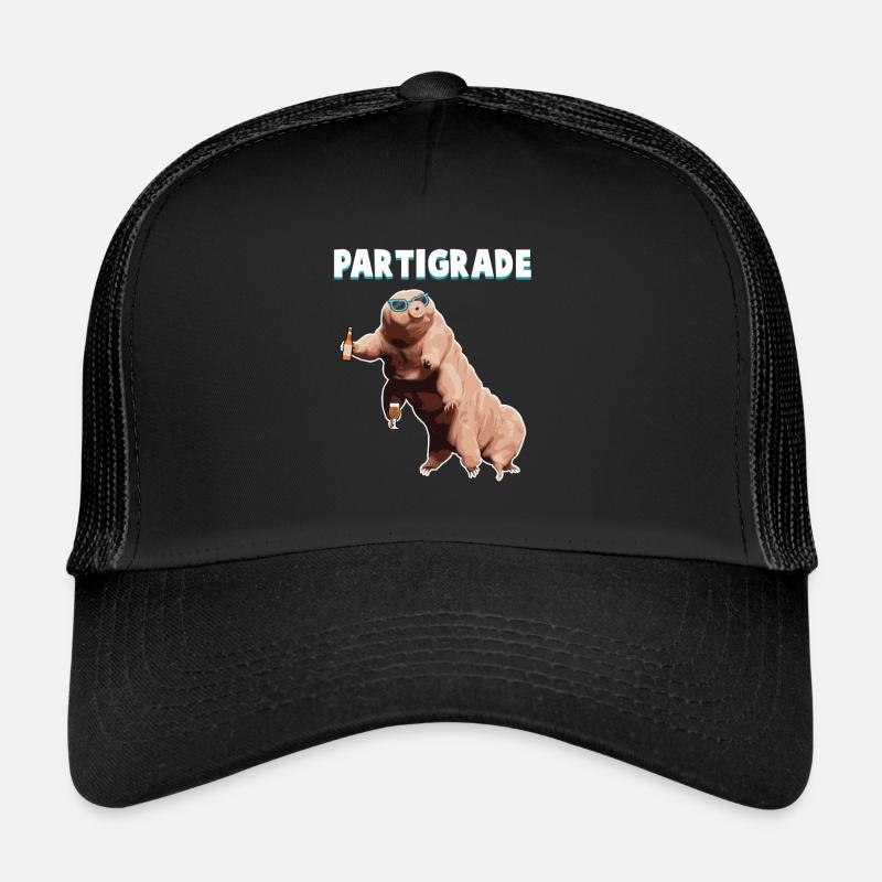 Soirée étudiante microbiologiste Tardigrade Water Bear Casquette trucker 