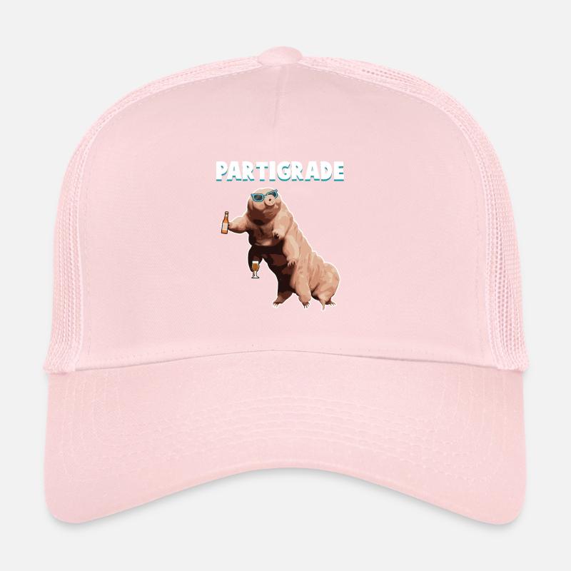 Soirée étudiante microbiologiste Tardigrade Water Bear Casquette trucker 