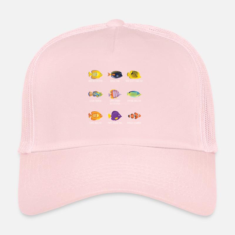 Tropical fish anemonefish angelfish Trucker Cap