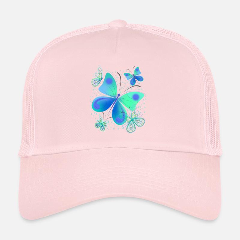 Butterfly moth Trucker Cap