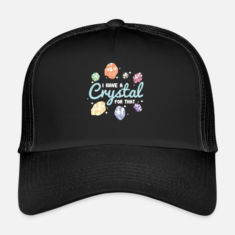 Crystal crystals gemstones Trucker Cap